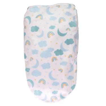 Imagem de Saco de Dormir Super Soft Estampado Azul Buba