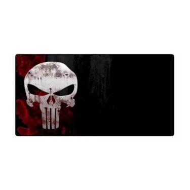Imagem de Mouse Pad Exbom Bandeira Do Crânio Extra Grande 700x350x3mm