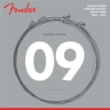 Imagem de Classic Core Electric Guitar Strings, 155L, Vintage Nickel, Ball Ends (.009-.042)