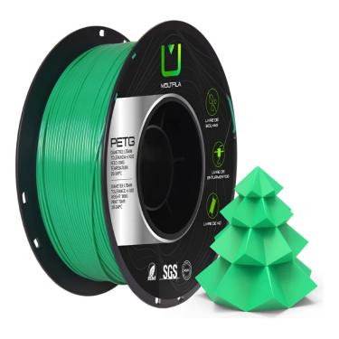 Imagem de Filamento PETG Verde 1kg 1.75mm Multfila Impressora 3D