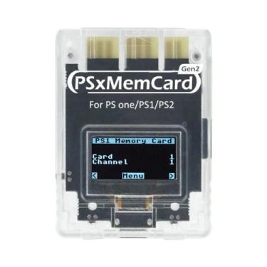 Imagem de Cartão De Memória PS1 PS2 Bitfunx Gen2 Para Armazenamento De Jogos Em 