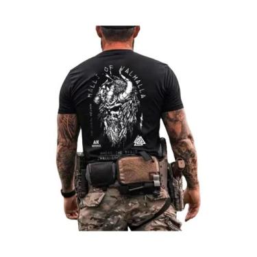 Imagem de Camiseta Masculina De Verão Para Treinamento Muscular, Estampa De Guer