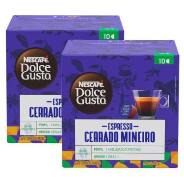 Imagem de 2x Capsula de Café Dolce Gusto Cerrado Mineiro 10 unidades - - Nescafé
