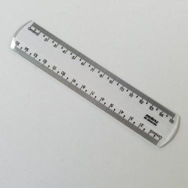 Imagem de Régua 15 cm New Line - Waleu, Cristal