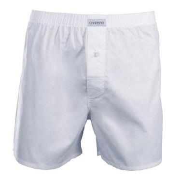 Imagem de Cueca Samba-Canção Candisani - 8040, Branco, G