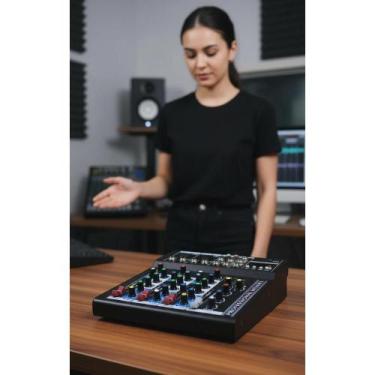 Imagem de Mixer Digital 4 Canais Bluetooth USB - Som Profissional - Congratulati