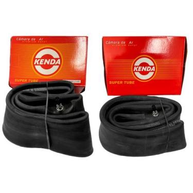 Imagem de Camara Ar Reforçada Aro 18 Traseira 21 Dianteira 4mm Grossa - Kenda