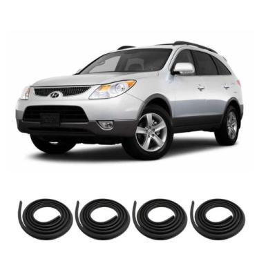 Imagem de Kit Borracha Vedação Das 4 Portas Vera Cruz 2010 à 2012 - sem marca