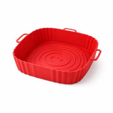 Imagem de Forma de Silicone Quadrada para Air Fryer Antiaderente BPA Free - Sili