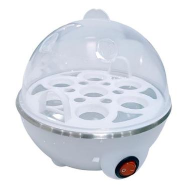 Imagem de Cozedor De Ovos Aquecedor Ovos Portátil Prático Cozinha Cor Branco, 11