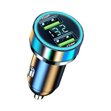 Imagem de Carregador De Carro 6 Portas 250W PD QC3.0 Com Carregamento Rápido E D