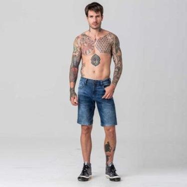 Imagem de Bermuda Jeans Skinny Masculina Rock e Soda-Masculino