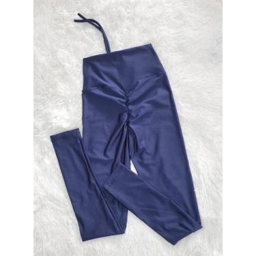 Imagem de Calça Legging Empina Bumbum Com Cordinha Leg Cintura Alta - PIJAMAS VI