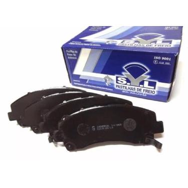 Imagem de Jogo de pastilhas de freio dianteira, gm s10, trailblazer, 2.4 2.8 3.6