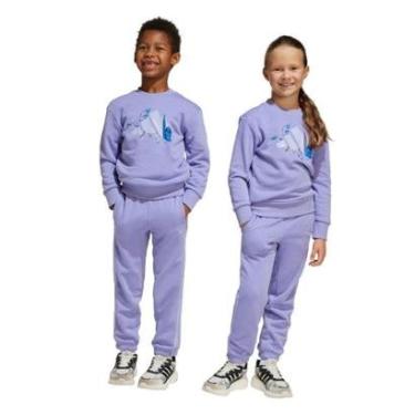 Imagem de Conjunto Jogger adidas x Disney Lilo and Stitch Infantil Adidas Unissex-Unissex