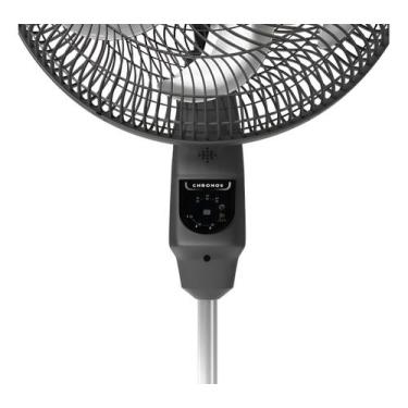 Imagem de Ventilador De Coluna Mallory Chronos 40cm Preto E Grafite - 40 Cm 127v