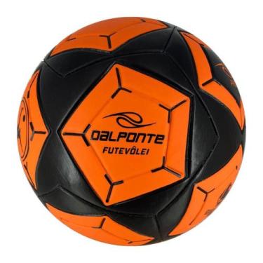 Imagem de Bola De Futevôlei Dalponte Pró Termodalponte, Laranja, Preto