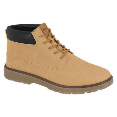 Imagem de Coturno Bota Masculino Br Sport Cadarços Casual 2298.202, Marrom, Cara