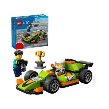 Imagem de LEGO City Carro de Corrida Verde 60399 - 56 Peças