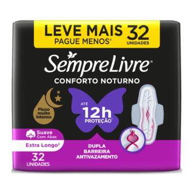 Imagem de Absorvente Adapt Plus Noite e Dia 32 Unidades Sempre Livre Proteção 10 Horas