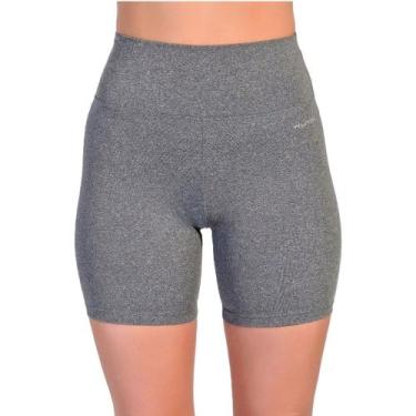 Imagem de Shorts feminino slim justo para academia treino liso corrida - Wunder,