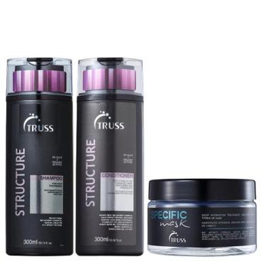 Imagem de Truss Structure Kit Shampoo Condicionador e Specific Mask 180g