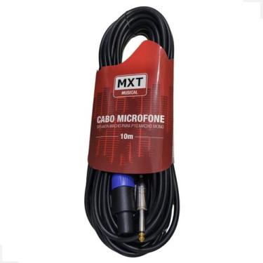 Imagem de Cabo Speakon X P10 Mono 10 Metros 4 Vias Profissional  - MXT