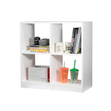 Imagem de Estante 4 Nichos Organizador De Brinquedos Livros Decoração - Simplifi