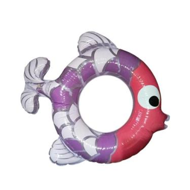 Imagem de BOIA DE CINTURA PEIXE CORES unidade - QFESTA, Roxo