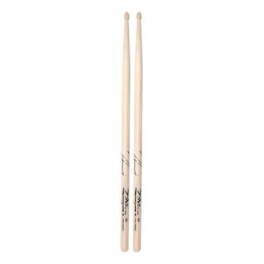 Imagem de Baquetas Zildjian Z5a Select Hickory 5a Ponta De Madeira Mar