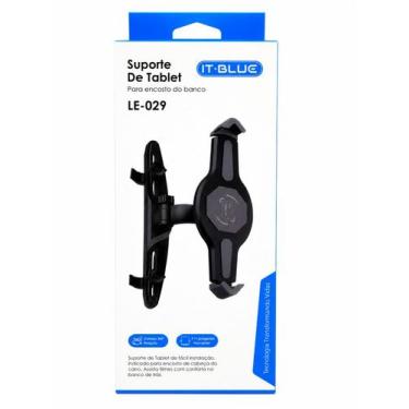 Imagem de Suporte de Tablet Veicular para Encosto Banco 7"e 11" 360 - IT BLUE