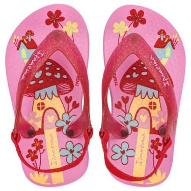 Imagem de Chinelo Ipanema Bebe Elastico Com Estampa Delicada, 23/24, Rosa glitte