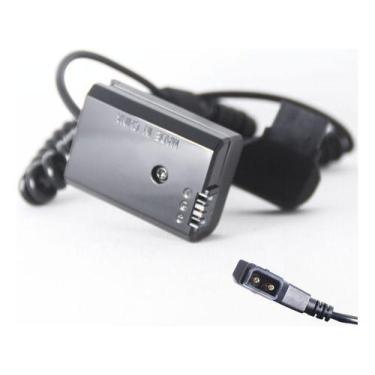 Imagem de Adaptador Dummy D-TAP NP-FW50 compatível com Sony ZV-E10 / A7S II / A7