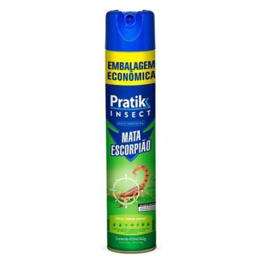 Imagem de Inseticida Aerosol Pratik Insect Mata Escorpião 450ml