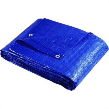 Imagem de Lona Carreteiro Brasfort Azul 4X 4M 100 Gramas Por M 8973