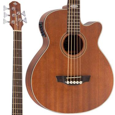 Imagem de Baixolão Strinberg SB250C MGS Mogno Fosco 5 Cordas