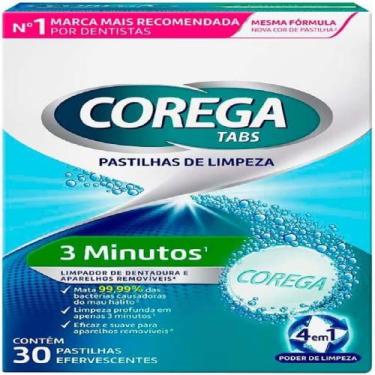 Imagem de Kit Limpador Corega Tabs 30 Pastilhas