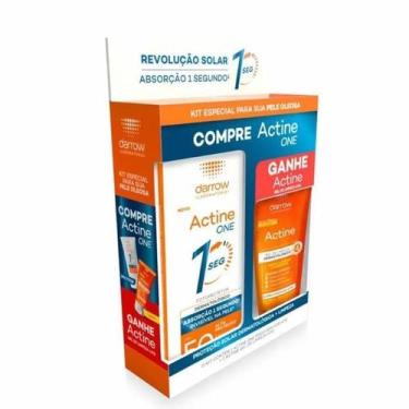 Imagem de Kit Facial Darrow Protetor Solar Actine One FPS50 sem cor 40g + Actine
