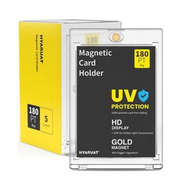 Imagem de Suporte de cartão magnético HYARUAT 180pt One Touch, pacote com 5