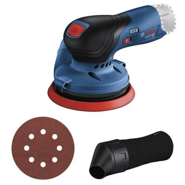 Imagem de Lixadeira Orbital GEX 12V-125 sem Fio com Motor Brushless Inox Bosch 2,5MM