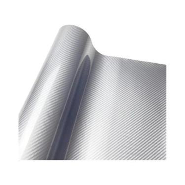 Imagem de Filme De Envelopamento Em Fibra De Carbono 6D Para Tuning Automotivo, 