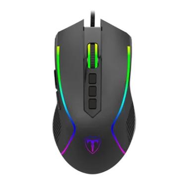 Imagem de Mouse Gamer T-dagger Darkangel, RGB, 4000dpi, 8 Botões, Black - T-tgm209 V2