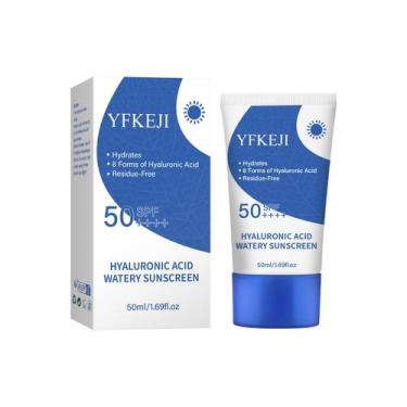 Imagem de Protetor Solar YFKEJI Gel de Ácido Hialurônico FPS 50  50 ml