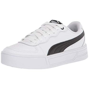 Imagem de PUMA Tênis feminino Skye, Branco/preto, 38
