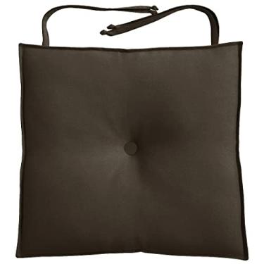 Imagem de Almofada Para Cadeira 40x40cm Moond - Marrom