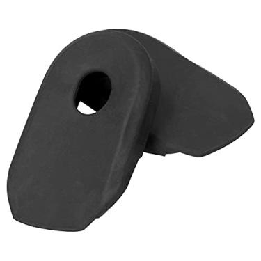Imagem de Capa de manivela, 2 peças de manivela de silicone para bicicleta de montanha para casa (preta)