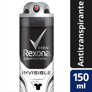 Imagem de Desodorante Aerosol Rexona Invisible Men 150ml