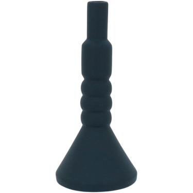 Imagem de GALACT GARRAFA DECORATIVA 24x11x11cm CERÂMICA AZUL