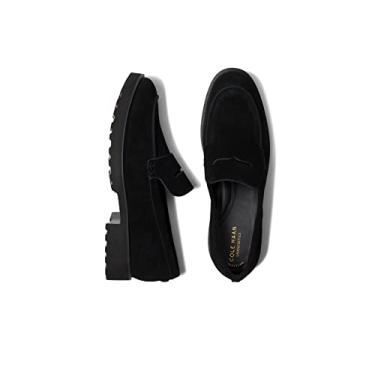 Imagem de Cole Haan Mocassim feminino Geneva, Camurça preta Wp, 39