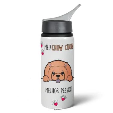 Imagem de Garrafa Squeeze NK - Meu Chow chow, melhor pessoa!